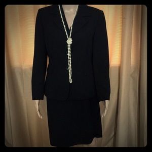 Black skirt suit